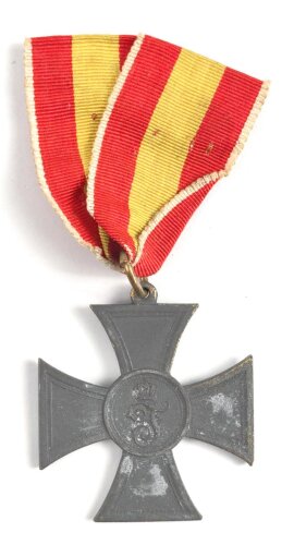 Baden, Kreuz für freiwillige Kriegshilfe 1914 - 1916, Zink