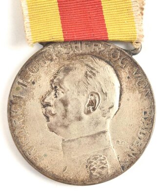 Baden, Silberne Verdienstmedaille 1916-1918, am Band