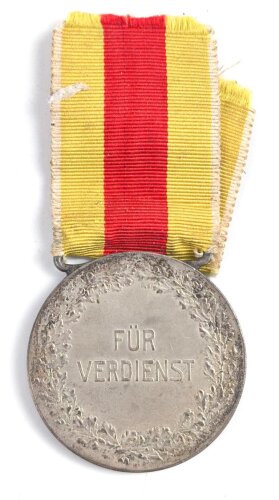 Baden, Silberne Verdienstmedaille 1916-1918, am Band