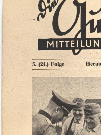 "Die Gulaschkanone - Mitteilungsblatt für den Feldkoch" 5. (21.) Folge von 1943, DIN A4