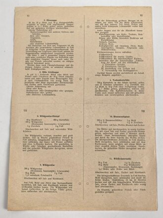 "Die Gulaschkanone - Mitteilungsblatt für den Feldkoch" 5. (21.) Folge von 1943, DIN A4