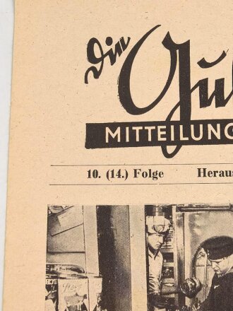 "Die Gulaschkanone - Mitteilungsblatt für den Feldkoch" 10. (14.) Folge von 1942, DIN A4