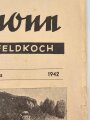 "Die Gulaschkanone - Mitteilungsblatt für den Feldkoch" 4. (8.) Folge von 1942, DIN A4