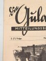 "Die Gulaschkanone - Mitteilungsblatt für den Feldkoch" 3. (7.) Folge von 1942, DIN A4