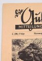 "Die Gulaschkanone - Mitteilungsblatt für den Feldkoch" 4. (20.) Folge von 1943, DIN A4