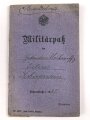 Militärpaß und Soldbuch eines Angehörigen Infanterie Regiment No. 16. Stellungskämpfe in Rumänien 1917, Verdienstkreuz für Kriegshilfe 1917