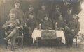 1. Weltkrieg, Gruppenfoto " Betonbau Abteilung 5. Feld Artillerie Regiment"