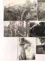 1. Weltkrieg, Gruppe kleinformatige Fotos Nachrichtentruppe