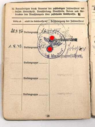 Sold Heer, eingestellt am 3.7.42 bei Gebirgsjäger Regiment 7