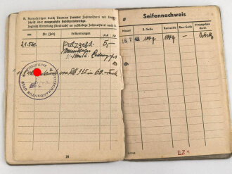 Sold Heer, eingestellt am 3.7.42 bei Gebirgsjäger Regiment 7