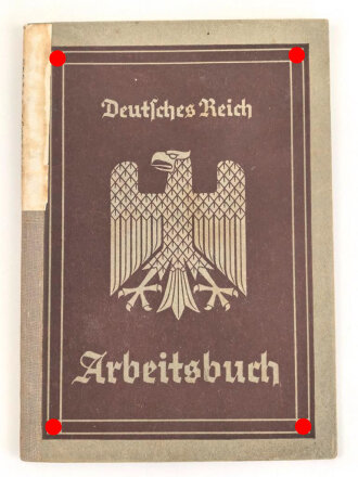 Arbeitsbuch eines bei der "Wehrkreis Reit- und...