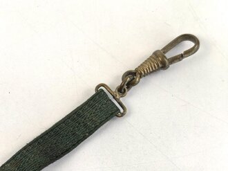 Miniatur Troddel für Seitengewehr der Wehrmachr. Gesamtlänge 9,5cm, plus Karabinerhaken