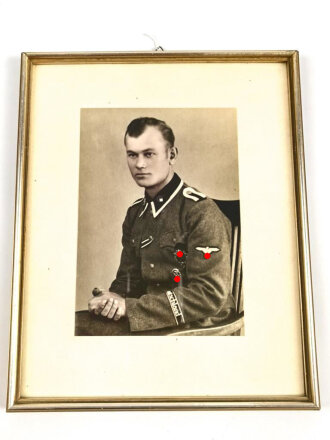 Original gerahmtes Foto eines Angehörigen im...