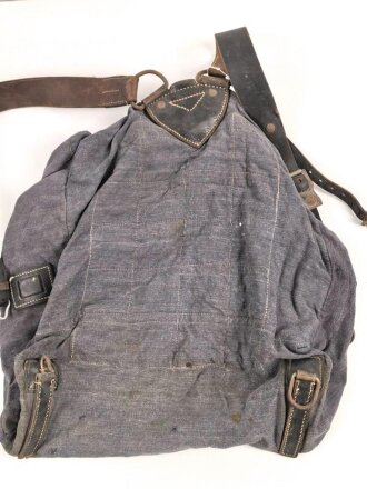 Rucksack Luftwaffe, Getragenes, ungereinigtes Stück, datiert 1942