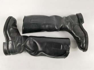 Paar Schaftstiefel der "Polizeidirektion Heilbronn 1954" Guter Zustand, ungereinigt, Sohlenlänge 29cm