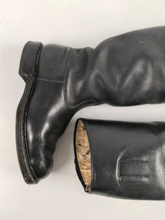 Paar Schaftstiefel der "Polizeidirektion Heilbronn 1954" Guter Zustand, ungereinigt, Sohlenlänge 29cm