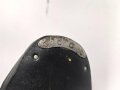 Paar Stiefel für einen Offizier der Luftwaffe. Dunkelbraunes Leder, Sohlenlänge 29,5cm, ungereinigtes Paar