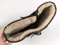 Paar Stiefel für fliegendes Personal ähnlich Deutsche Luftwaffe. Alter und Herkunft unbekannt, Sohlenlänge 32cm