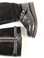 Paar Stiefel für fliegendes Personal ähnlich Deutsche Luftwaffe. Alter und Herkunft unbekannt, Sohlenlänge 32cm