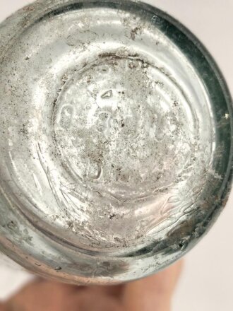 "Eigentum der Luftwaffe" Glasflasche mit Bügelverschluss, dieser Festgerostet