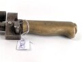 Frankreich, Epee Seitengewehr Modell 1886/93/16 Lebel. Klingenlänge 26cm. Messinggriff