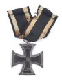 1. Weltkrieg, Eisernes Kreuz 2. Klasse 1914 am Band, Hersteller H.W. im Bandring