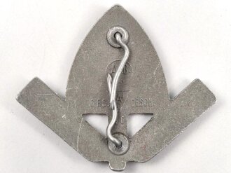 Mützenabzeichen Reichsarbeitsdienst, Aluminium lackiert