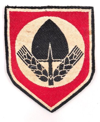 Reichsarbeitsdienst Emblem für den Sportanzug, Höhe 9,5 cm