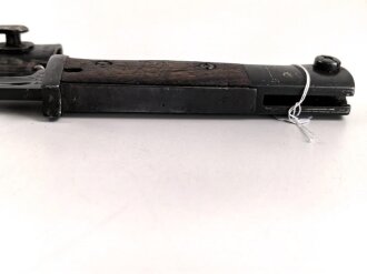 Seitengewehr M84/98 für K98 der Wehrmacht, getragenes Stück