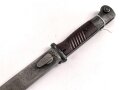 Seitengewehr M84/98 für K98 der Wehrmacht, getragenes Stück