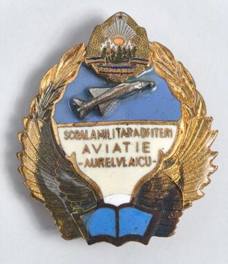 Rumänien, Abzeichen  Luftwaffenschule "...