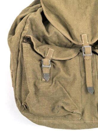 Tropenrucksack Wehrmacht datiert 1941. Ungetragenes Stück in sehr gutem Zustand