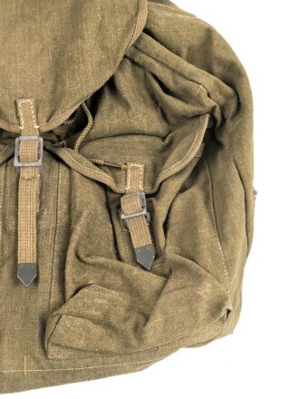 Tropenrucksack Wehrmacht datiert 1941. Ungetragenes Stück in sehr gutem Zustand