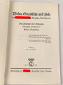 Alfred Rosenberg " Wesen, Grundsätze und Ziele der NSDAP"  1937, 62 Seiten