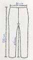 Heer,Stiefelhose aus Drillichmaterial. getragenes Stück mit Reparaturstellen, ungereinigt, selten zu finden