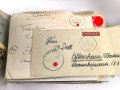 Konvolut Feldpost / Post eines Grenadier, Gr. Ers. Btl 485 St.Avold. Vieles aus 1944 / 1945. In Feldpostpaket