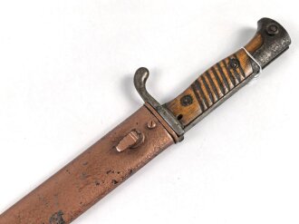 1.Weltkrieg, Seitengewehr Modell 1898/05 mit preussischer...