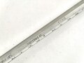 Kriegsmarine, spezielles Thermometer mit Abnahme. Gesamtlänge 25,5cm, in zugehöriger Transporthülle, kein Versand nach Übersee