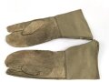 Paar Handschuhe für Kradmelder der Wehrmacht. Ungetragenes Paar in Grösse 8, Hersteller Hans Chiba Abertham ( Böhmen )