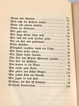 "Blut und Ehre" Liederbuch mit 128 Seiten, gebraucht