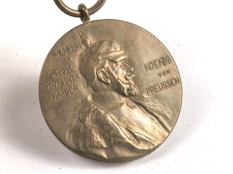 Preussen, Centenarmedaille 1897 und Feldzugmedaille 1870/71 für Kämpfer, an Spange