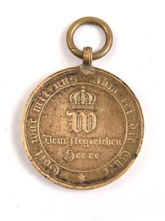 Preussen Kriegsdenkmünze 1870-1871 für...