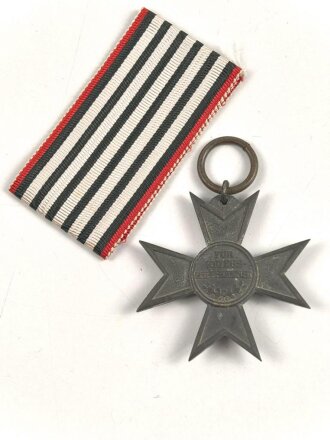 Preussen, Kreuz für Kriegshilfsdienst 1916, Band beiliegend