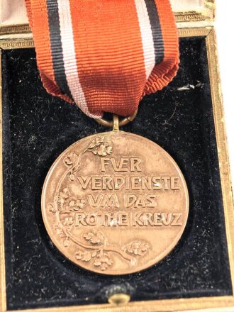 Preussen, Rot Kreuz Medaille 3.Klasse aus Buntmetall, am...