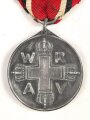 Preussen, Rot Kreuz Medaille 3.Klasse aus Kriegsmetall, am Band