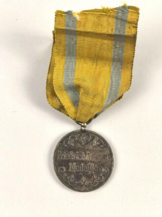 Sachsen Königreich, Friedrich August Medaille in...