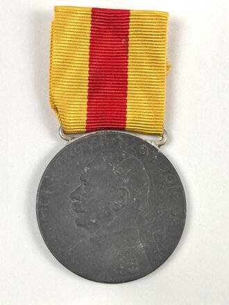 Baden, silberne Verdienstmedaille 1908-1918,  Zink, am Band