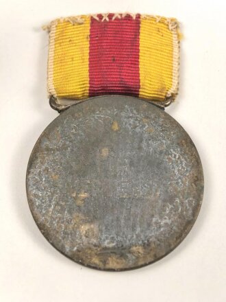 Baden, silberne Verdienstmedaille 1908-1918,  Zink, am Band