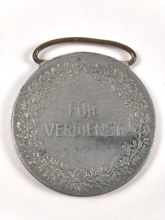 Baden, silberne Verdienstmedaille 1908-1918,  Zink