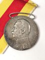 Baden, silberne Verdienstmedaille 1908-1918,  Band beiliegend